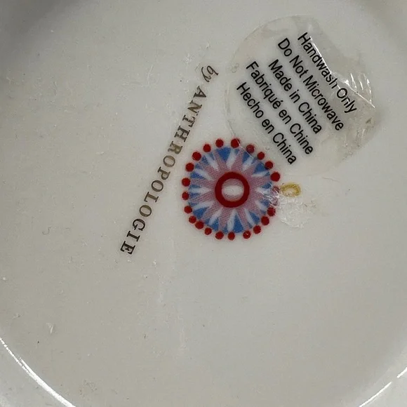 Brand New Anthropologie Juniper Holiday Stoneware Gold Detail Coffee Tea Mug - Picture 6 of 8